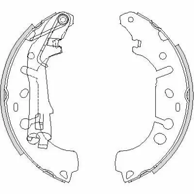 Set saboti frana REMSA 4192.00