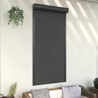 vidaXL Obturator rulant Antracit 110 x 220 cm Aluminiu și Poliuretan