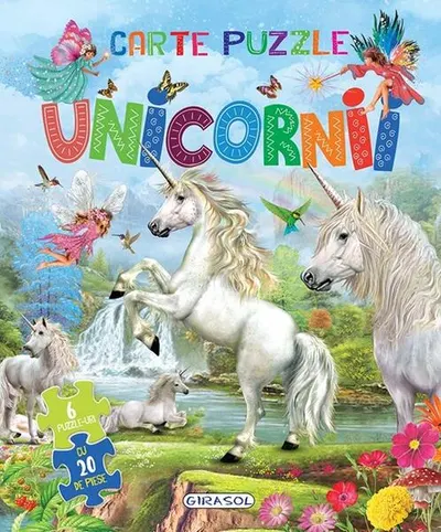 Carte puzzle. Unicornii - Hardcover - ***