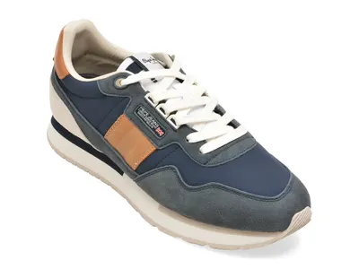 Pantofi sport PEPE JEANS bleumarin, MS40024, din material textil