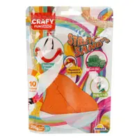 Nisip creativ, Crafy, 200 g, Portocaliu
