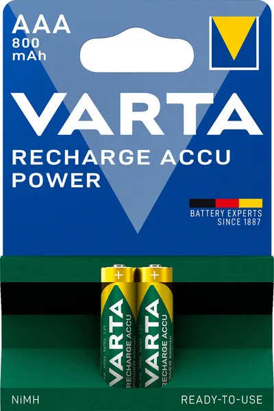 Baterie reîncărcabilă VARTA - Recharge Accu Power, AAA, 2 buc.