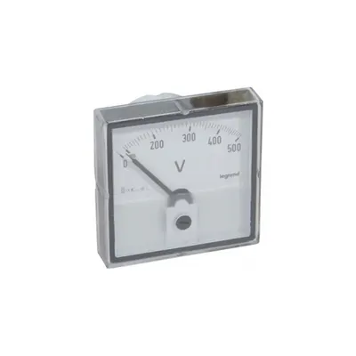 Voltmetru - rotund barrel u009DØ56 mm - pentru fixing on Usa