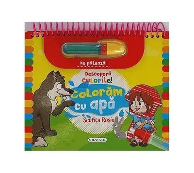 Descoperă culorile! Scufița Roșie - Hardcover - ***