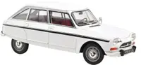 Model de colecție Norev Modern: Mașini - Citroen Ami Super (1974) (Meije White)