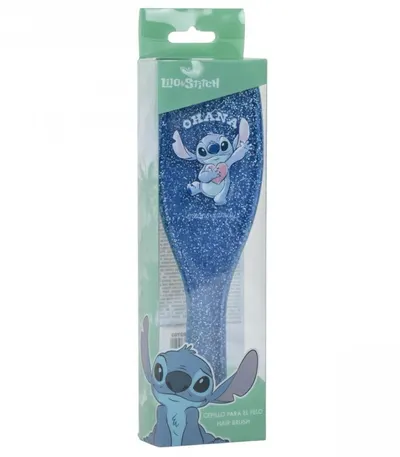 Perie pentru par Stitch in cutie