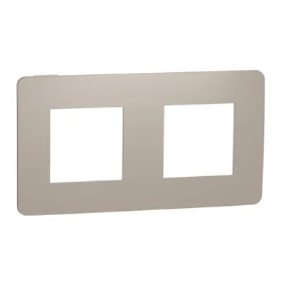 Placa ornament, Unica Studio Colsau, doua module, taupe