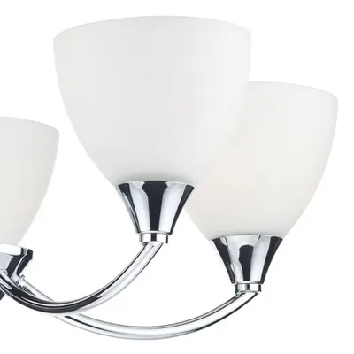 Plafoniera Watson 5 Light Semi Flush Polished Chrome