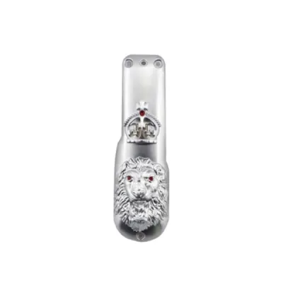 Carcasa metalica 3D Lion King - Silver