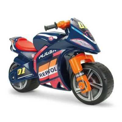 Motocicleta tip ride-on, Injusa, fara pedale, stabila si rezistenta, Repsol Winner