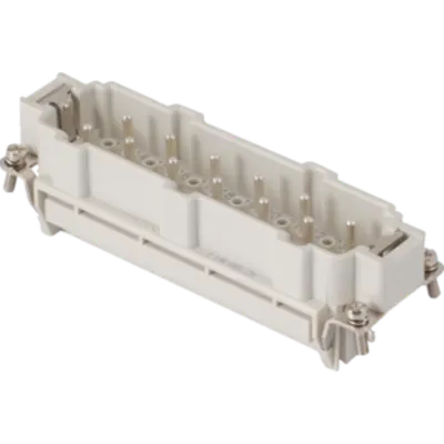 Conector Tata - 104x27 - 10p + 2p (aux) + E 16a 830v / 8kv / 3 - Spring Terminal - Gri