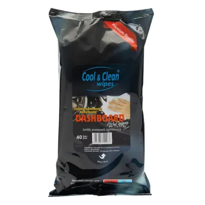 Cool&Clean Servetele umede pentru bord 40 buc Curata, protejeaza, parfumeaza