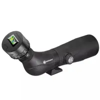 Luneta terestra Bresser Spektar 15-45x60 + camera WiFi pentru ocular, 45 grade