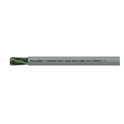 Cablul JZ-500 7x1 mm – Cablu de comanda flexibil pentru automatizari industriale