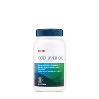 Ulei triplu din ficat de cod, 90 capsule, GNC
