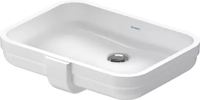 Lavoar Duravit Soleil by Starck 0397490060, montare sub blat, 49 x 35 cm, dreptunghiular, Alb