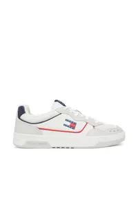 Tenisi barbatesti - 305438164 - piele naturala - alb/gri