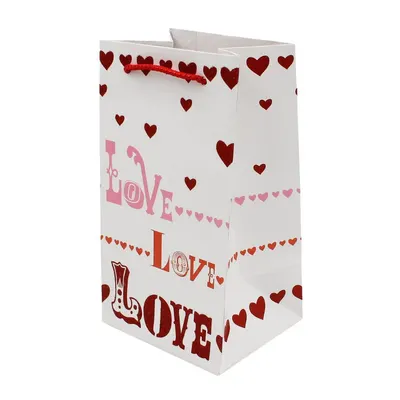 Punga P cadou parfum Love 19x10.5x9cm