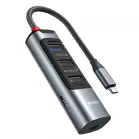 Hub USB-C Yesido HB24, 5in1, Gri
