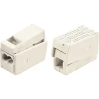 Set 10 conectori cu buton 1P/3pin 2,5mm2 24A Wago 224-112