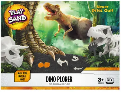Set de joacă Play Sand - Nisip de joacă, paleontologi