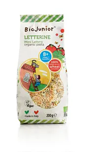 Paste in forma de litere bio vegan 8 luni+, 200g, Germinal
