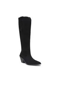 Cizme dama - Piele naturala - Negru - Negru