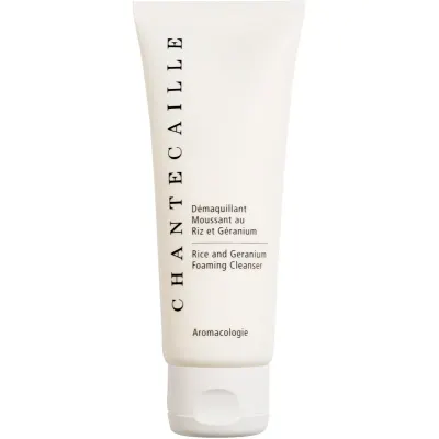 Chantecaille Rice and Geranium Foaming Cleanser demachiant delicat cu efect de hidratare 70 g
