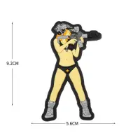 Patch PVC velcro BIKINI SHOOTER - Default Title
