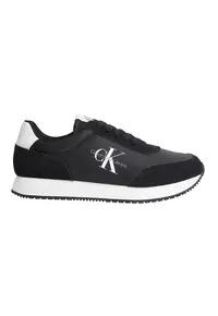 Pantofi sport low-cut cu detalii logo - Alb/Negru