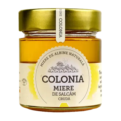 Miere de salcam cruda, 270g, Colonia