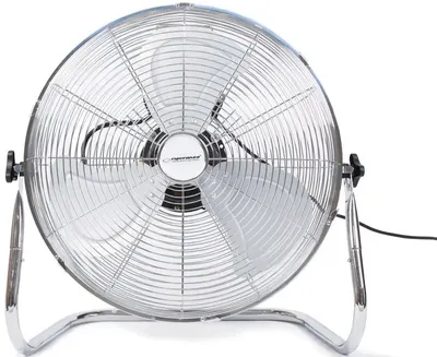 Ventilator Esperanza – EHF006 Cyclone, 3 viteze, 45 cm, argintiu