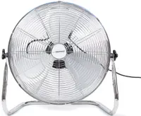 Ventilator Esperanza – EHF006 Cyclone, 3 viteze, 45 cm, argintiu