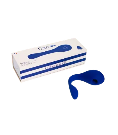 Vibrator clitoridian Coco Blue, 1 bucata, Puissante