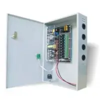 Sursa de alimentare in comutatie B-High ANDGOOD SIWD1208-09CB, cutie metalica cu cheie, BACKUP, 8A, 126W, 12-14 V DC, 9 canale