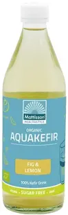 Aquakefir, smochină și lămâie, 500 ml, Mattisson Healthstyle
