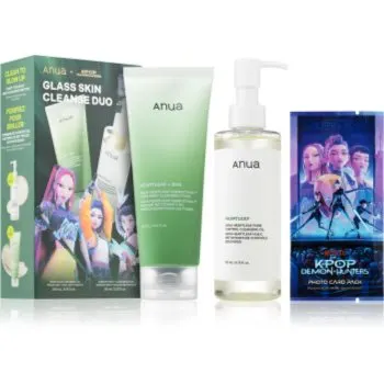 Anua K-Pop Demon Hunters Double Cleansing Duo Set set cadou pentru curatare profunda