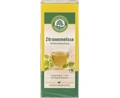 Ceai de melisa si lamaita bio, 30g, Lebensbaum