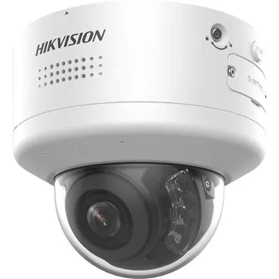 Camera de supraveghere IP Dome 4MP Hikvision DS-2CD2747G2H- LIPTRZS2U/SL(2.8-12MM), lentila varifocala: 2.8-12mm, iluminare: Col