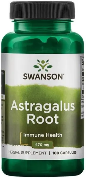 Astragalus Root, 470 mg, 100 capsule, Swanson