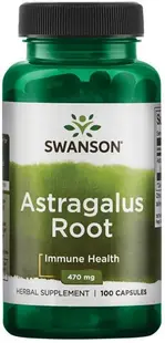 Astragalus Root, 470 mg, 100 capsule, Swanson
