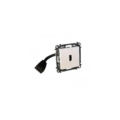 Screw-type priza HDMI 1.4 type A Valena In'matic - alb Valena Life