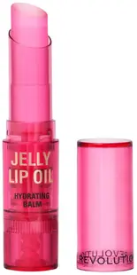Makeup Revolution Balsam de buze hrănitor cu culoare Jelly Lip, Watermelon Crush, 2.4 g