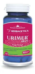 Urimer Akut, 10 capsule, Herbagetica