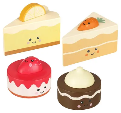 Jucărie din lemn Orange Tree Toys - Dulciuri, 4 piese