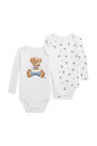 Polo Ralph Lauren body pentru bebeluși din bumbac pachet de 2