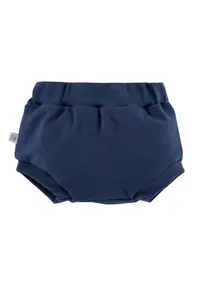 Pantaloni scurti bufanti Bloomers - Botanic - Navy - pentru baietei - Albastru inchis