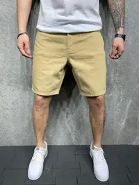 Pantaloni Scurti Clasic Beige Psas54(8110) (mărime: 31)