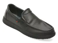 Mocasini OTTER negri, FM60012, din piele naturala