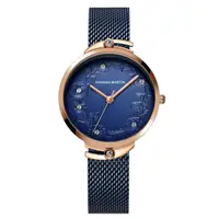 Ceas dama Hannah Martin Elegant Quartz Analog Otel Fashion Luxury Bratara tip plasa